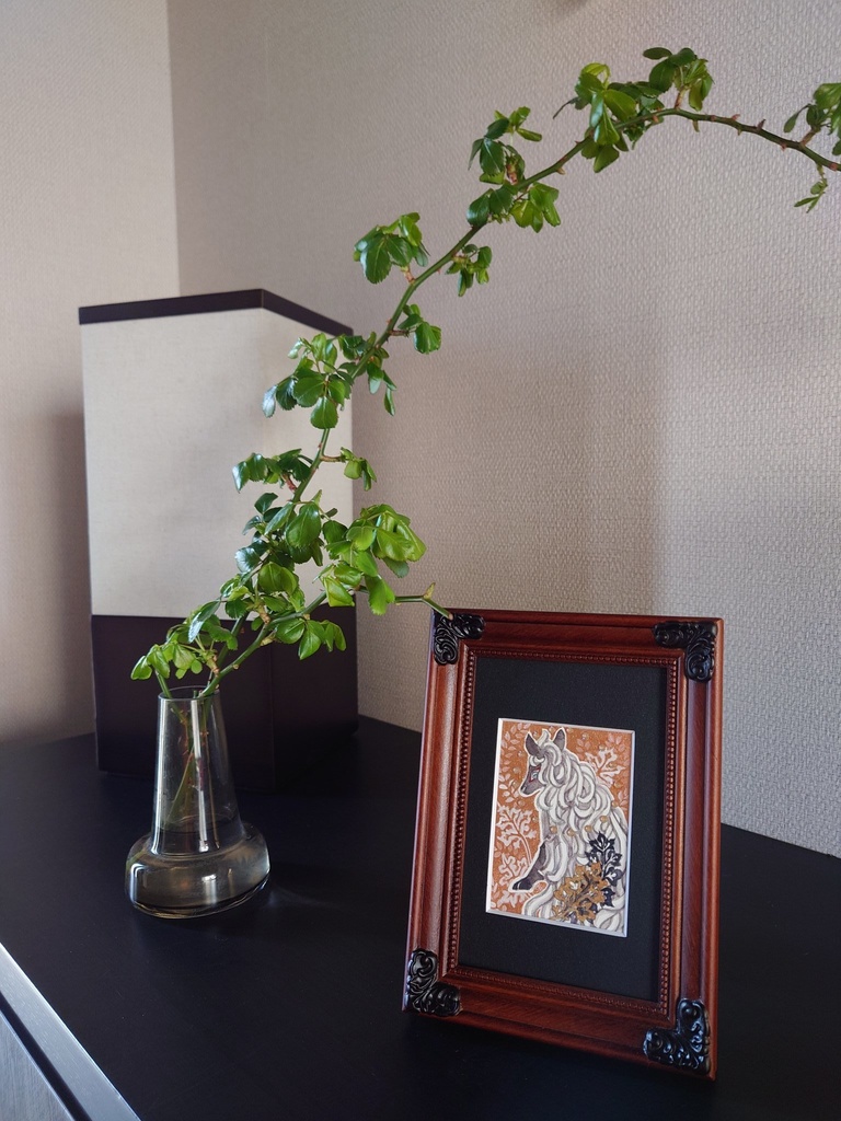 直筆ATC かみさま(ストーン)