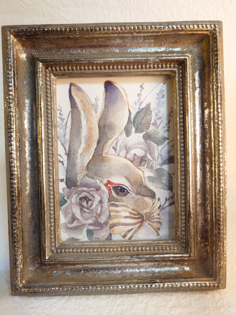 直筆ATC ウサギ「灰の秘め事」