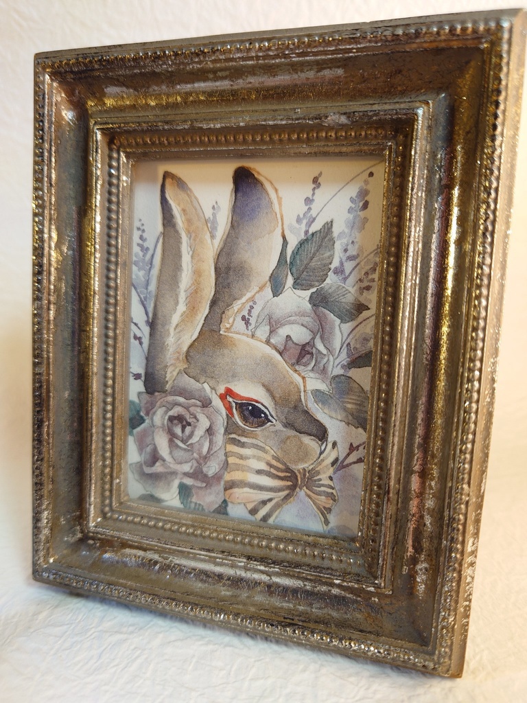 直筆ATC ウサギ「灰の秘め事」