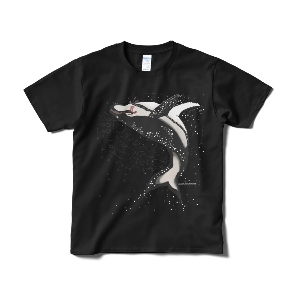 黒鯨-星図-(正面プリント)