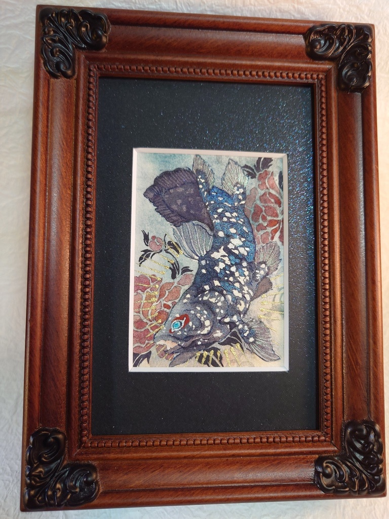 直筆ATCシーラカンス「百年の夢」