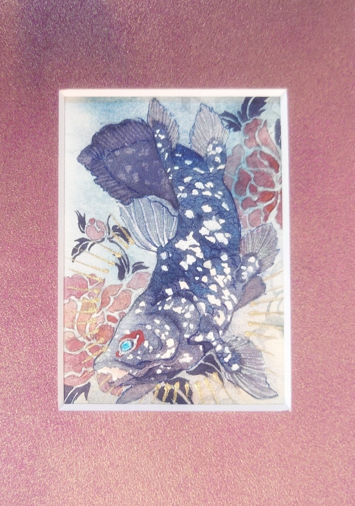 直筆ATCシーラカンス「百年の夢」