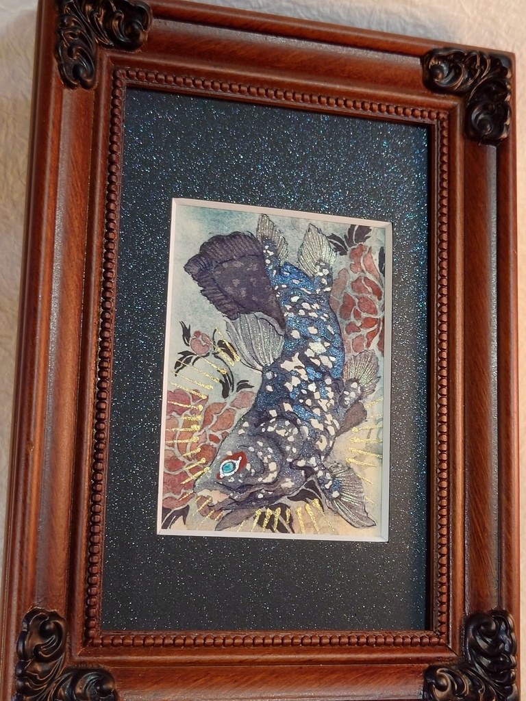 直筆ATCシーラカンス「百年の夢」