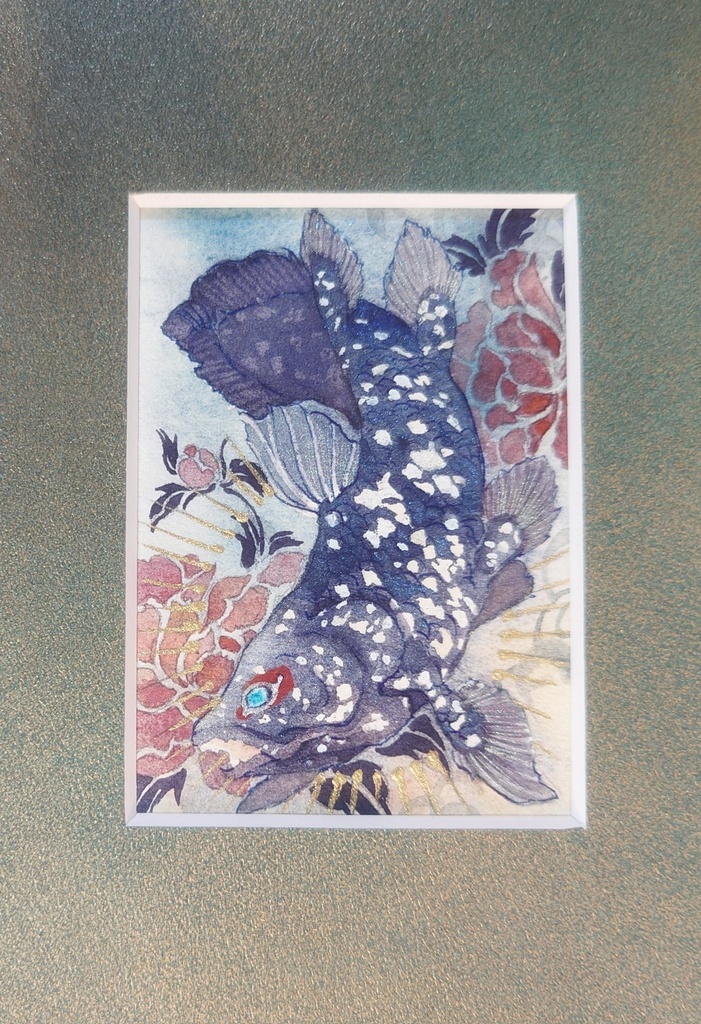 直筆ATCシーラカンス「百年の夢」