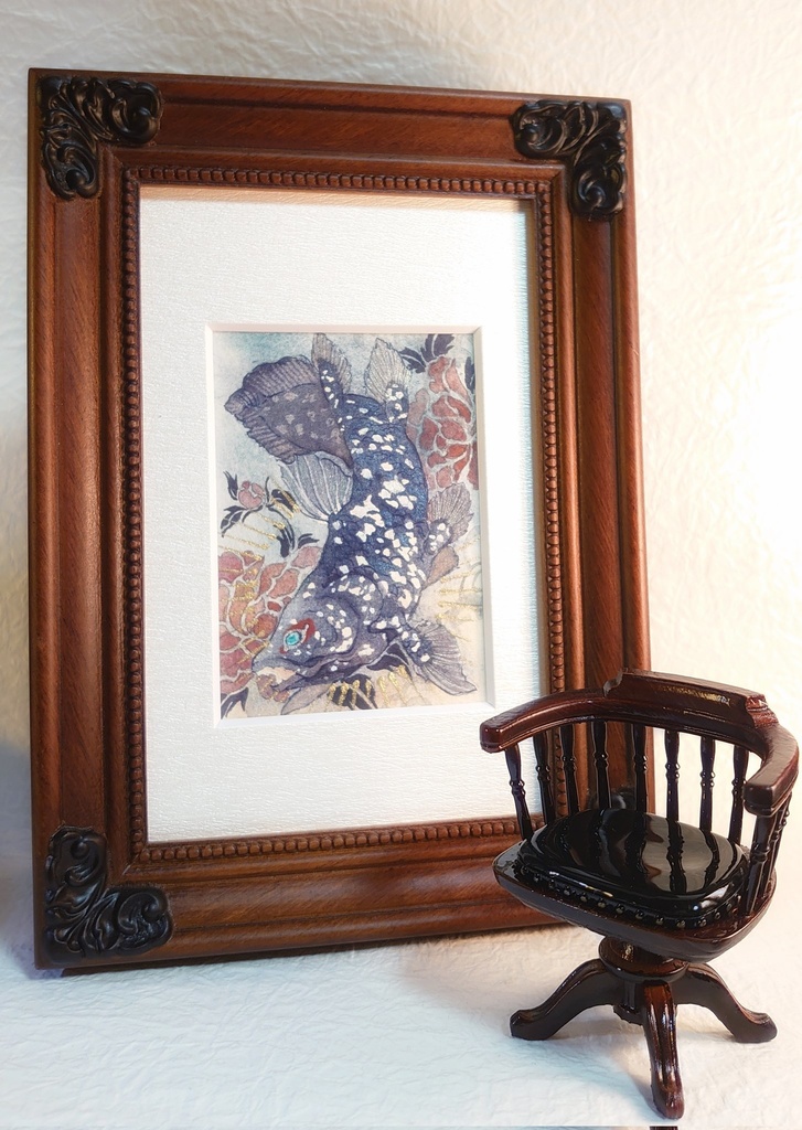 直筆ATCシーラカンス「百年の夢」