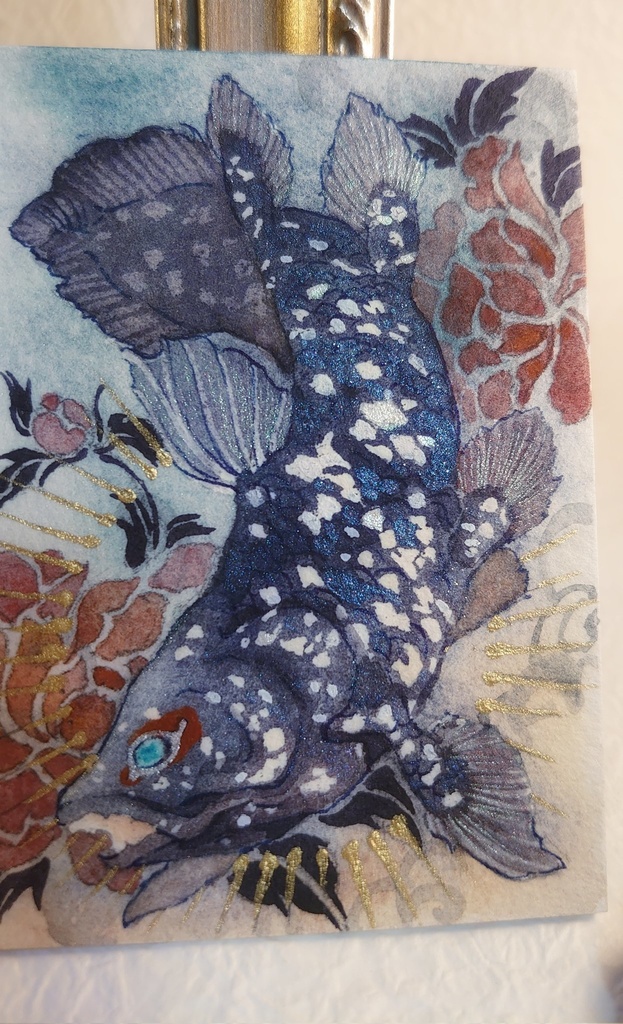 直筆ATCシーラカンス「百年の夢」