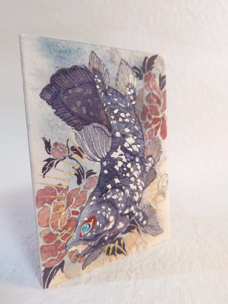 直筆ATCシーラカンス「百年の夢」