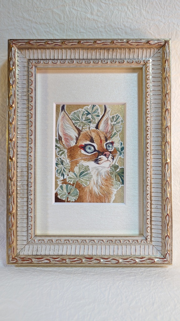 直筆ATCカラカル「金玉糖」