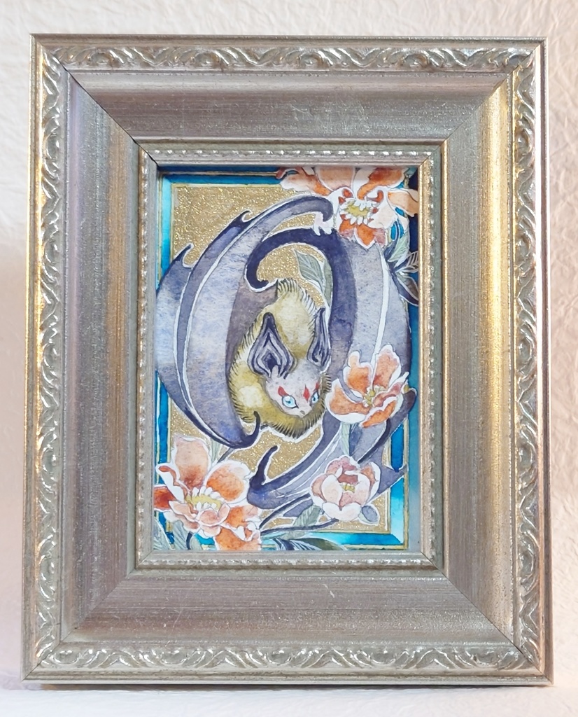 直筆イラストATC「甘露」