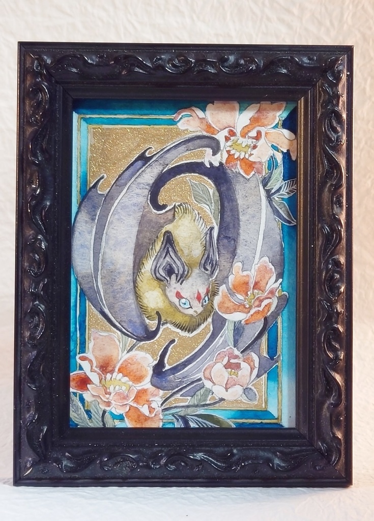 直筆イラストATC「甘露」