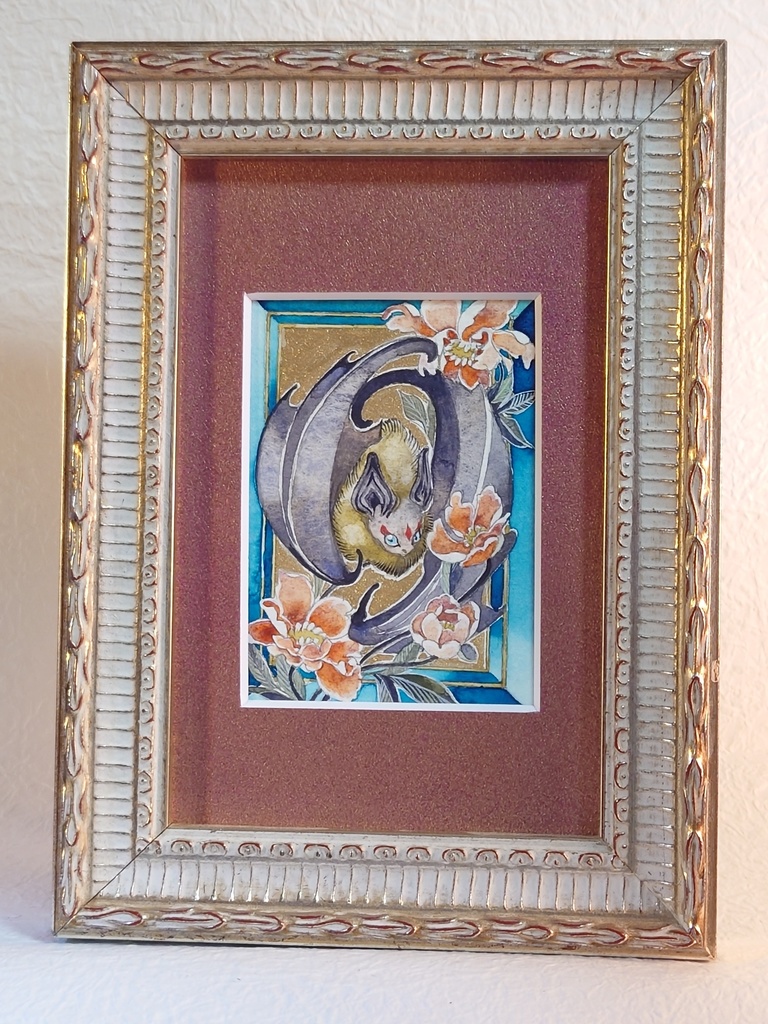 直筆イラストATC「甘露」