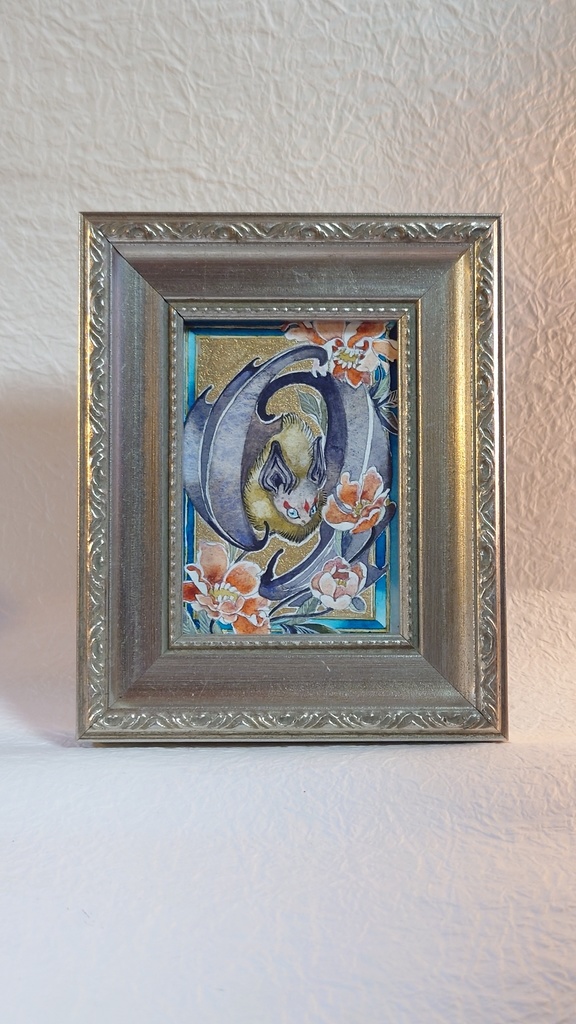 直筆イラストATC「甘露」