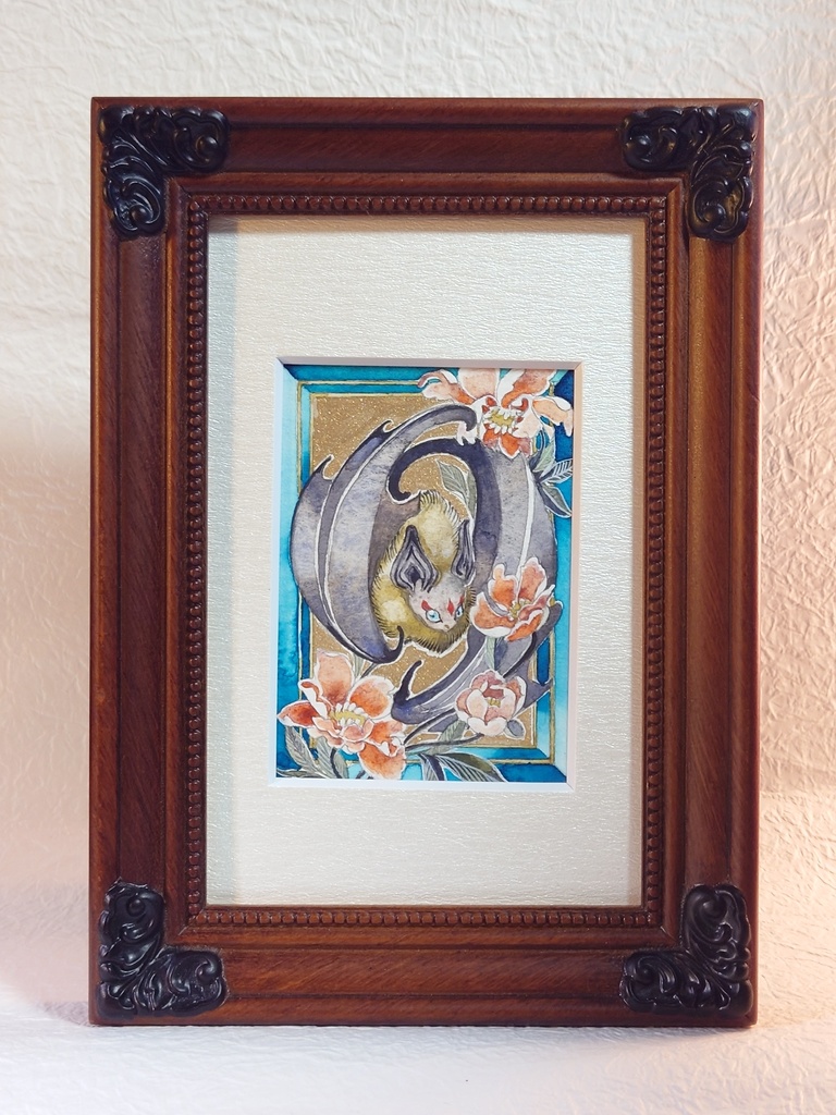 直筆イラストATC「甘露」