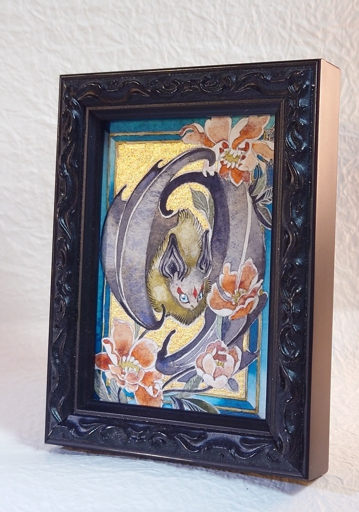 直筆イラストATC「甘露」