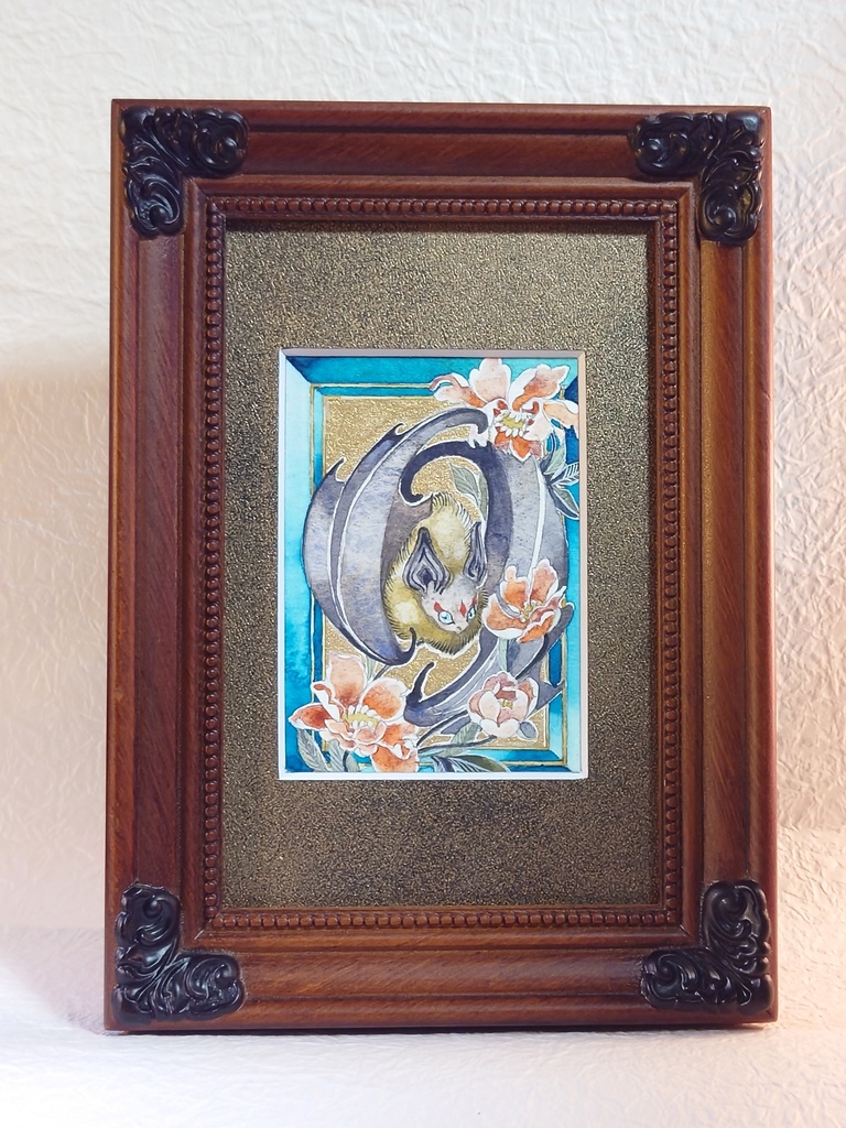 直筆イラストATC「甘露」