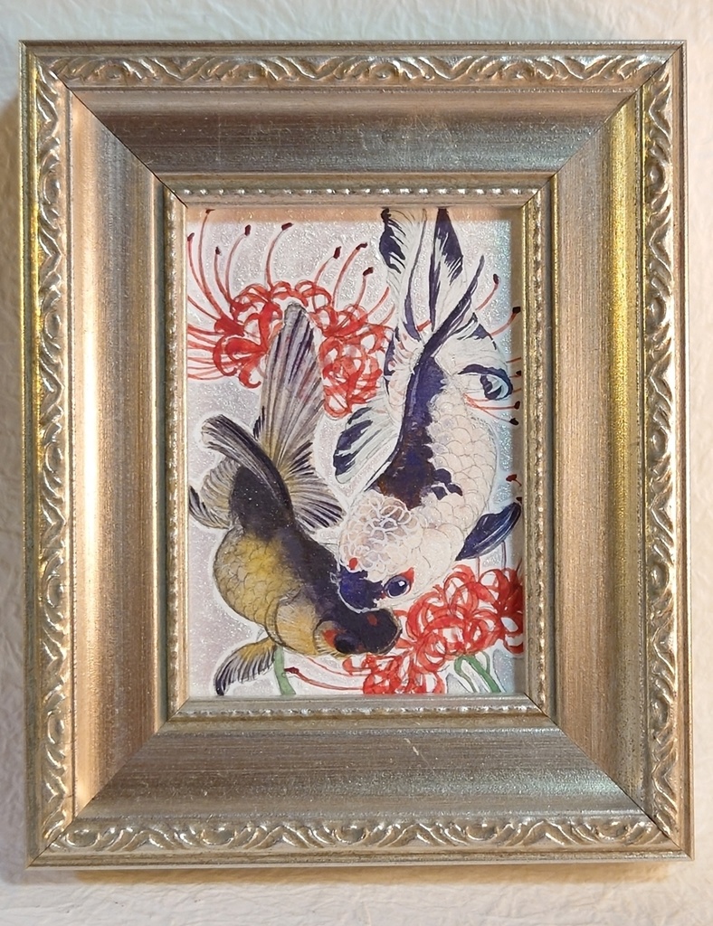 ATC直筆イラスト「揺蕩う」