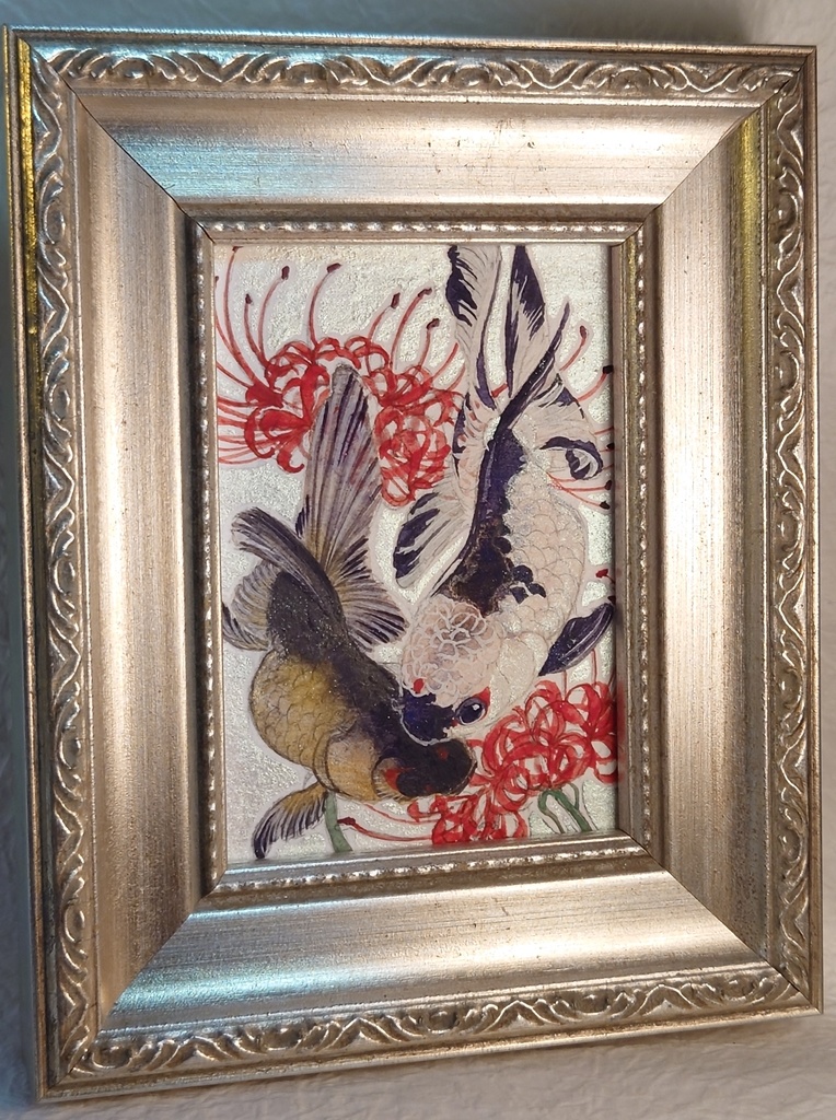 ATC直筆イラスト「揺蕩う」