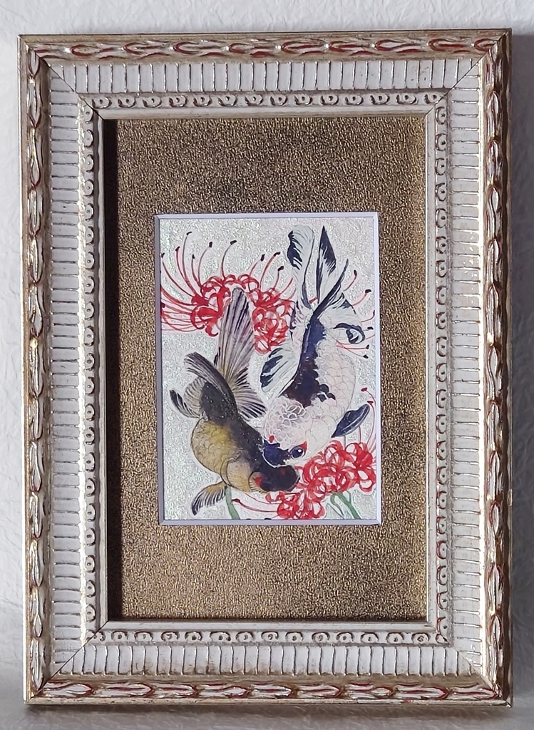 ATC直筆イラスト「揺蕩う」