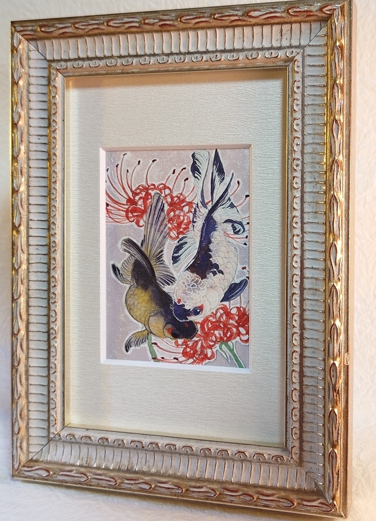 ATC直筆イラスト「揺蕩う」