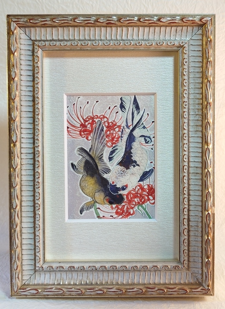 ATC直筆イラスト「揺蕩う」