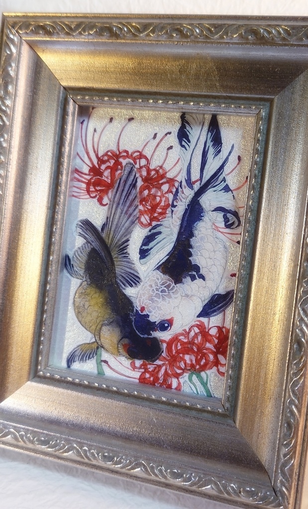 ATC直筆イラスト「揺蕩う」