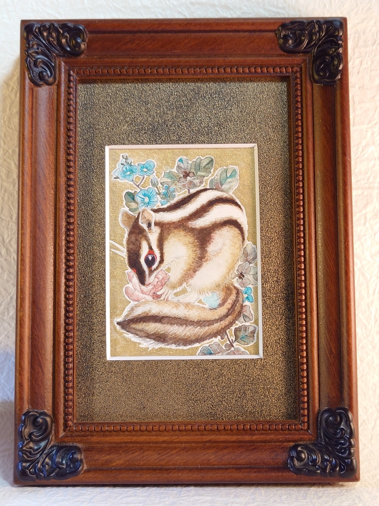 直筆イラストATC「薄荷」