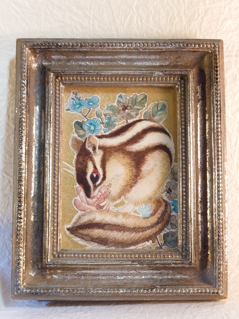 直筆イラストATC「薄荷」