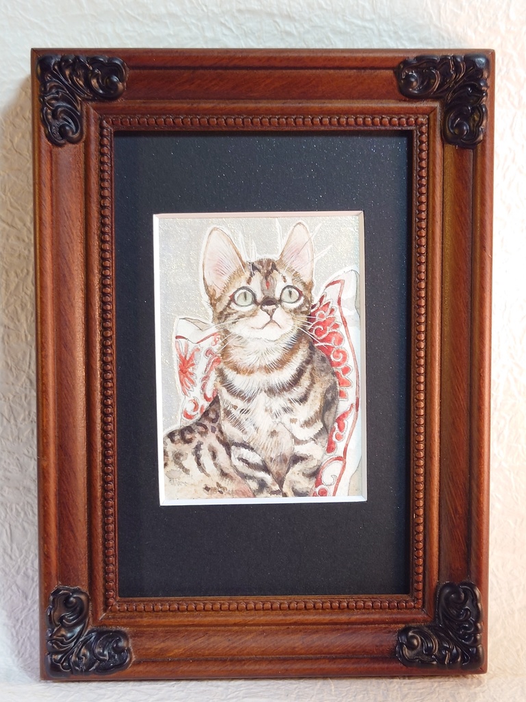 直筆ATC「鼓星」