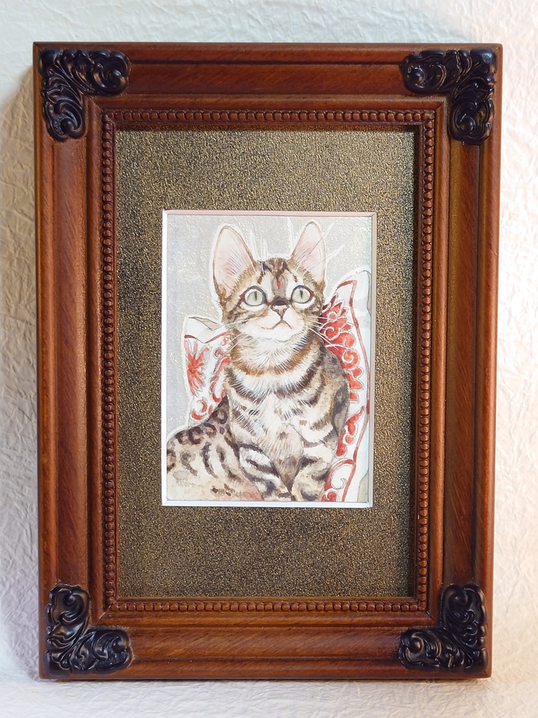 直筆ATC「鼓星」