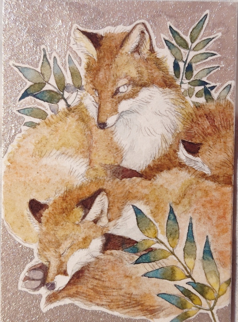 直筆ATC「望月」