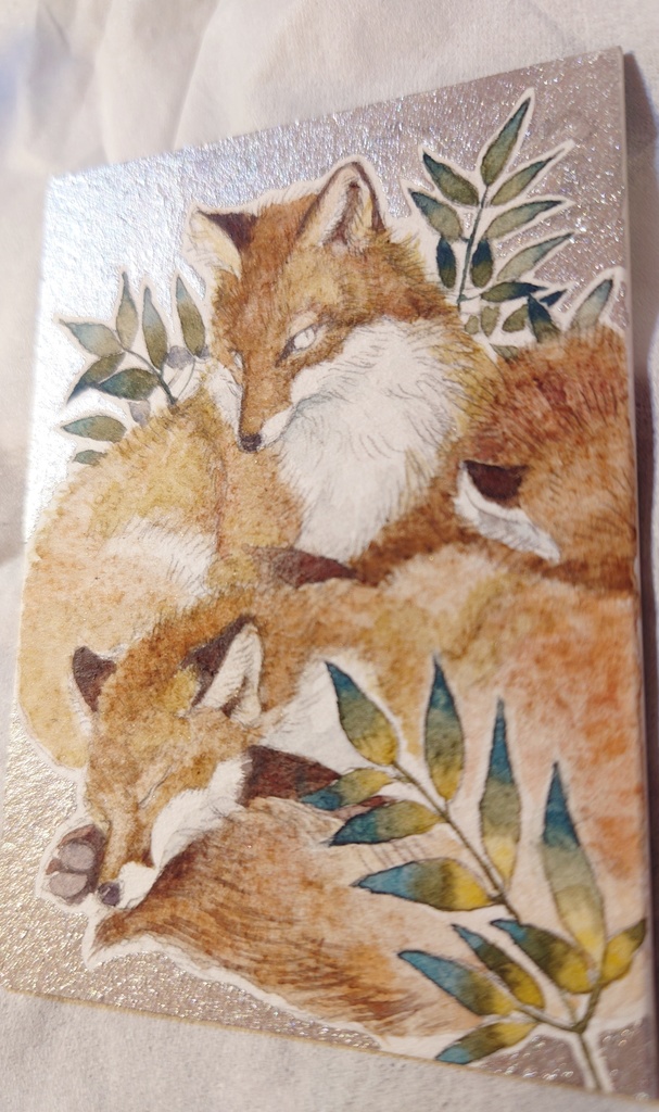 直筆ATC「望月」