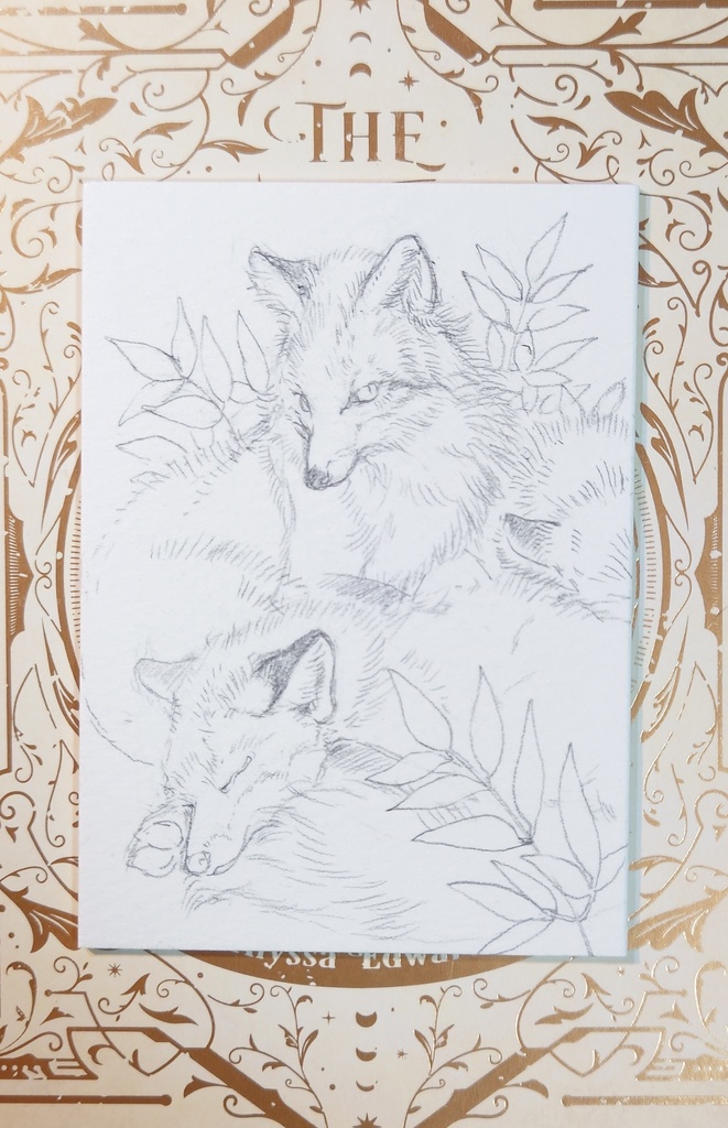 直筆ATC「望月」