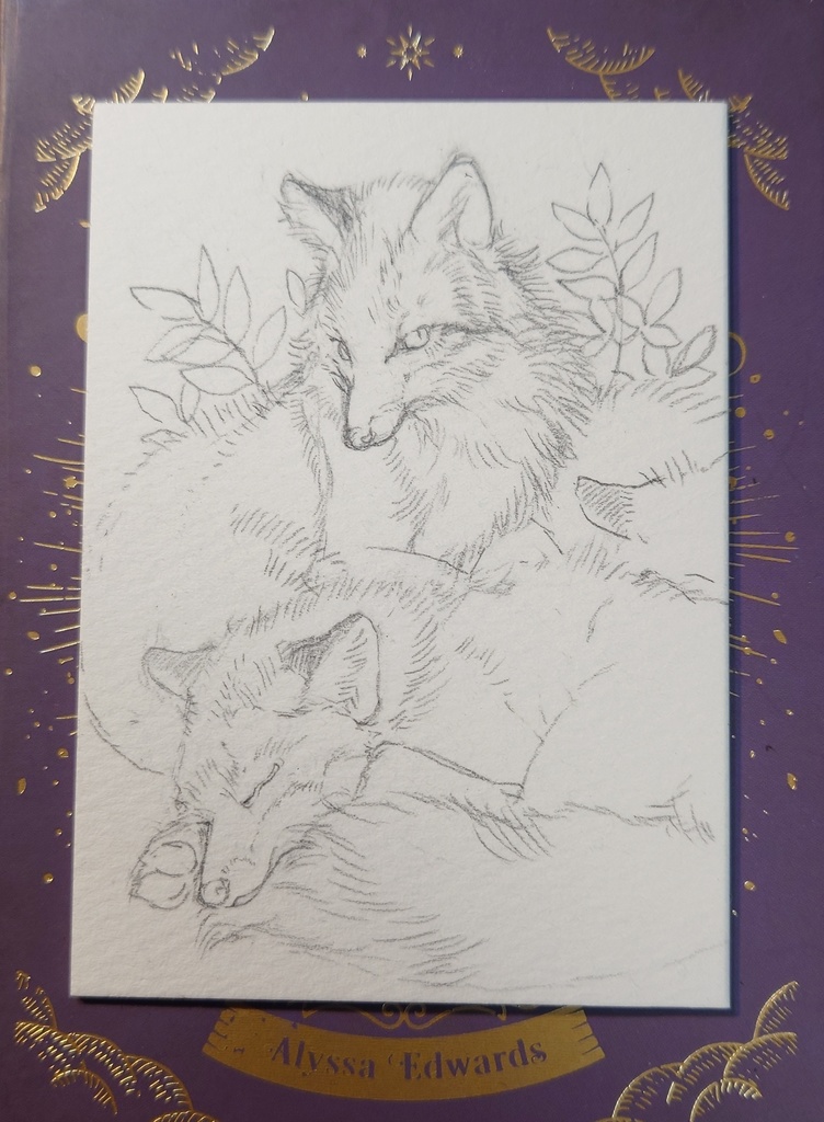 直筆ATC「望月」