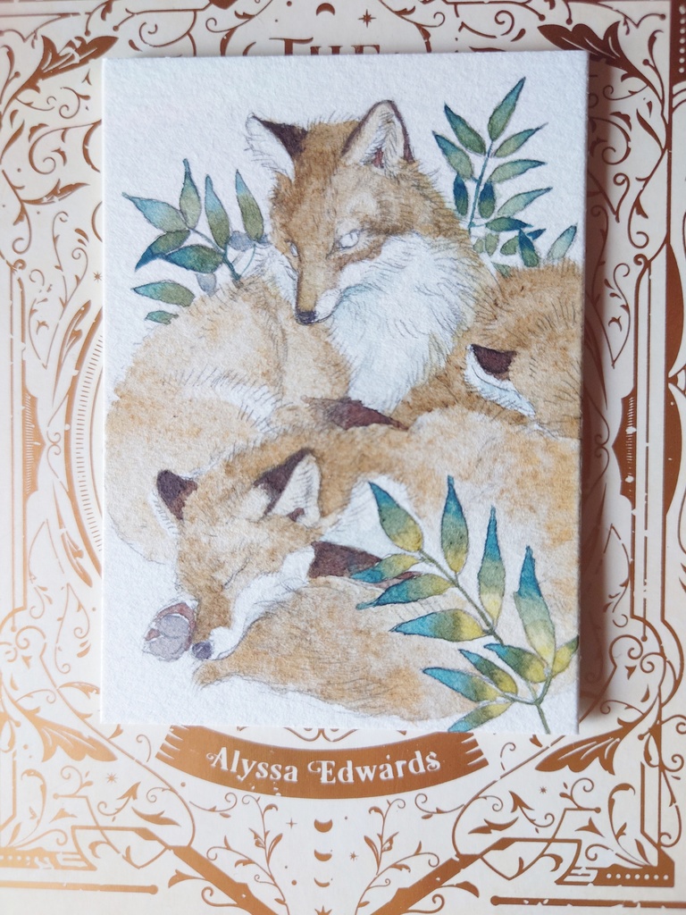 直筆ATC「望月」