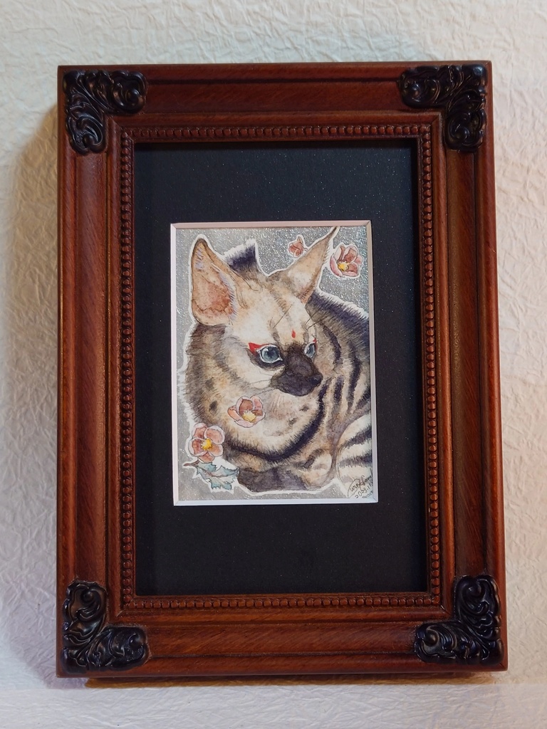 直筆ATC「安らぎ」