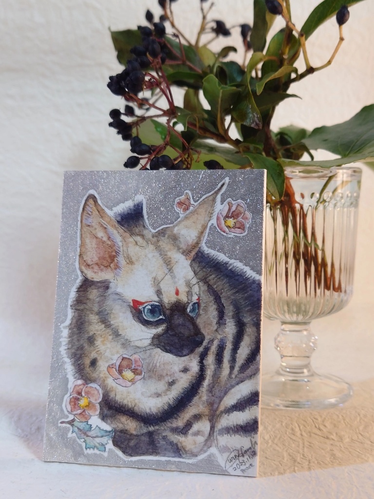 直筆ATC「安らぎ」