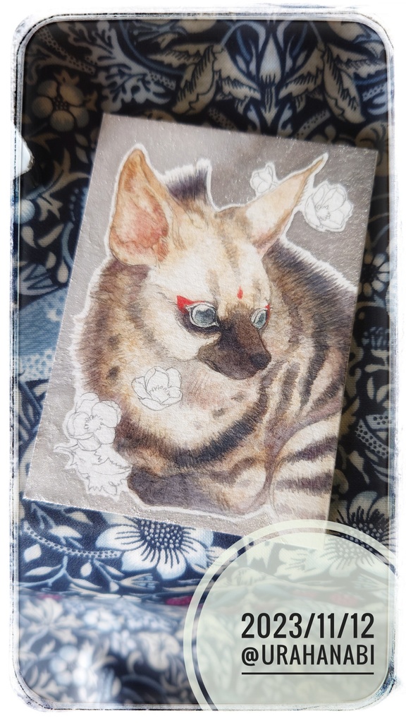 直筆ATC「安らぎ」