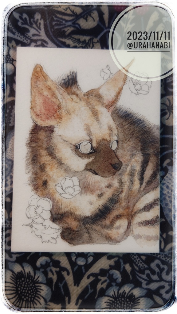 直筆ATC「安らぎ」