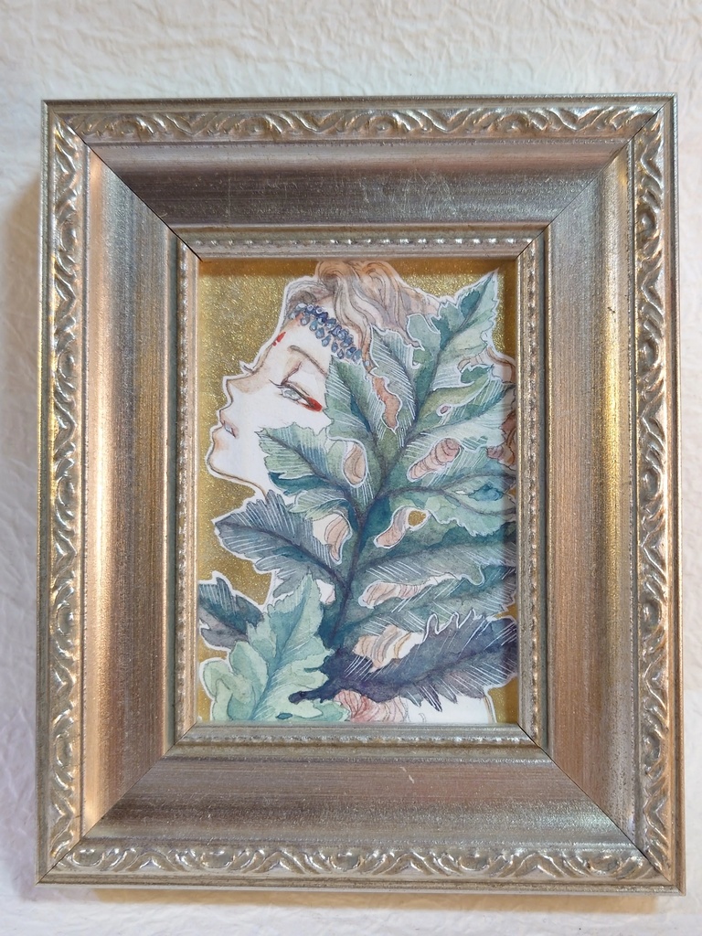 直筆ATC「慈雨」