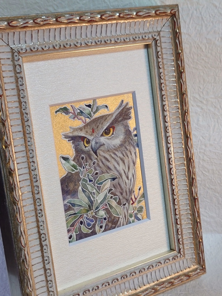 直筆ATC 「神渡し」