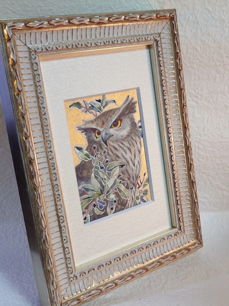 直筆ATC 「神渡し」