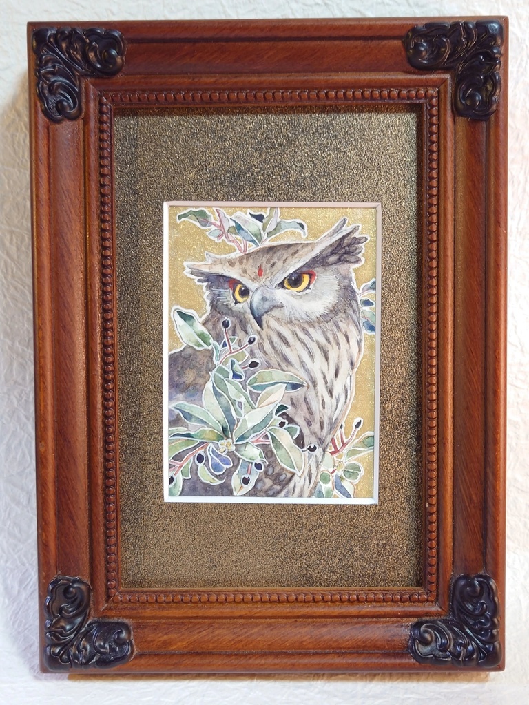 直筆ATC 「神渡し」