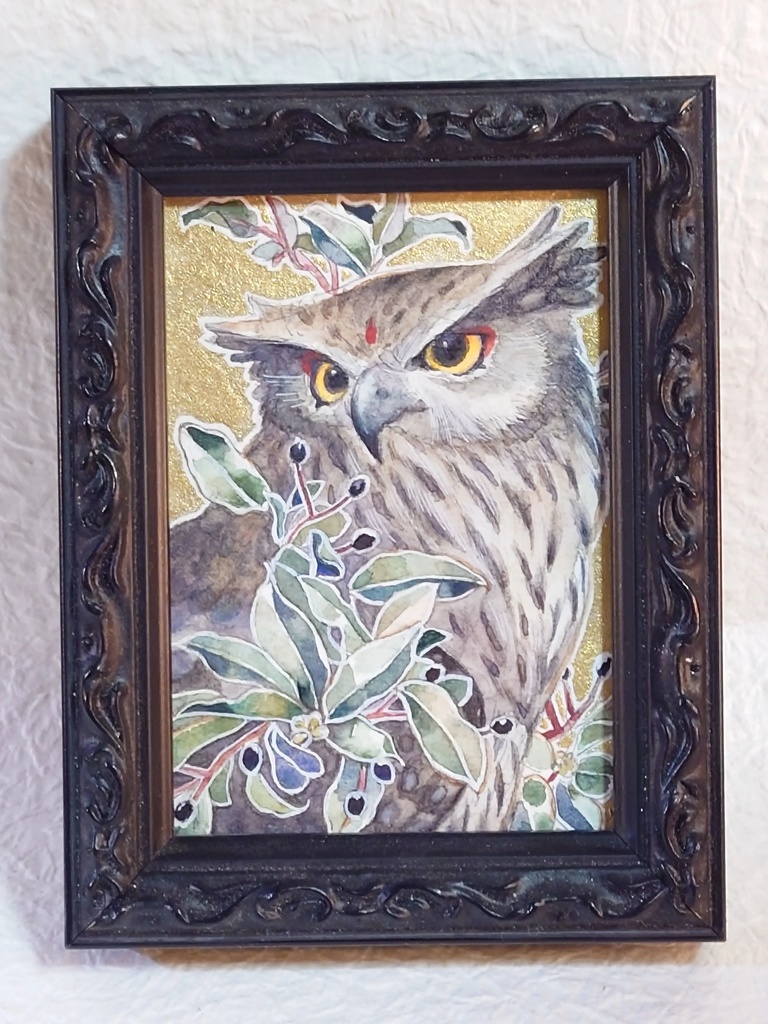 直筆ATC 「神渡し」