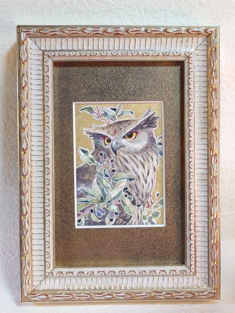 直筆ATC 「神渡し」