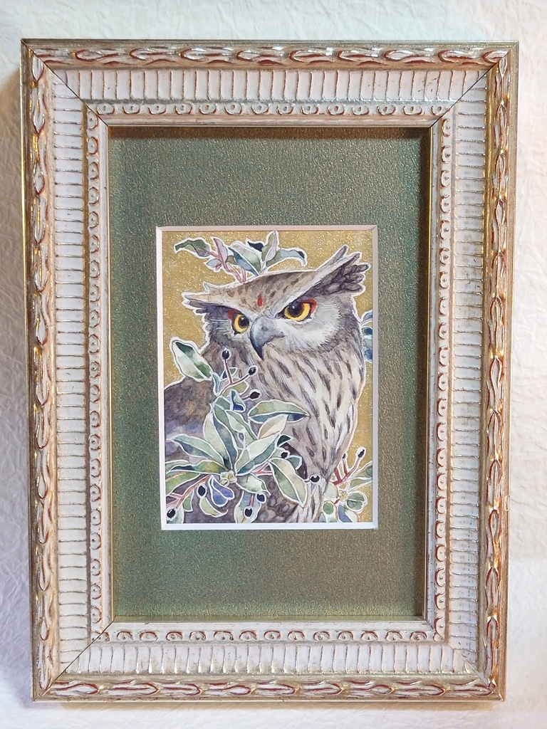 直筆ATC 「神渡し」