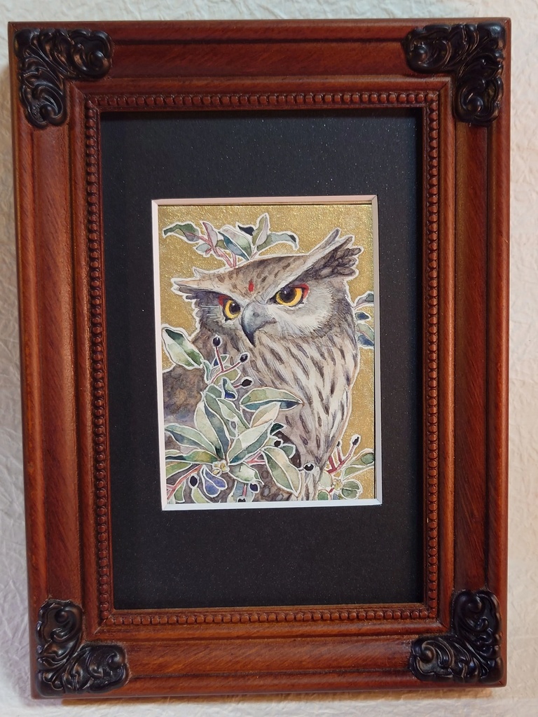 直筆ATC 「神渡し」