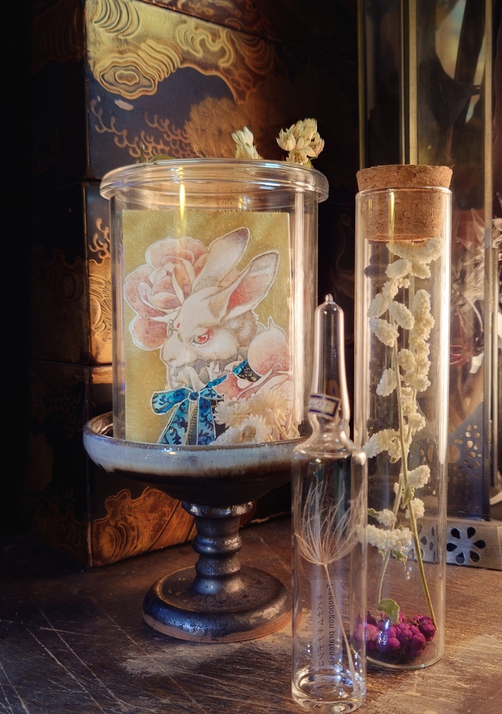 直筆ATC「卯月」