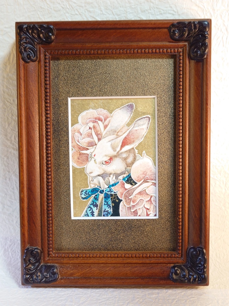 直筆ATC「卯月」