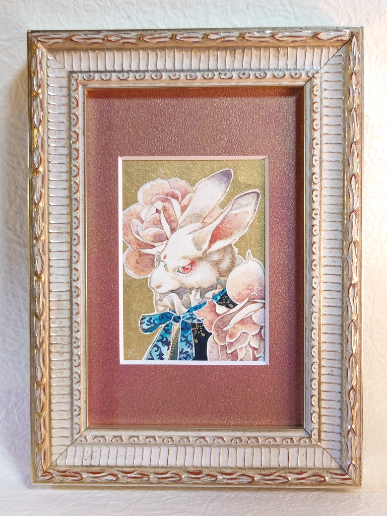 直筆ATC「卯月」