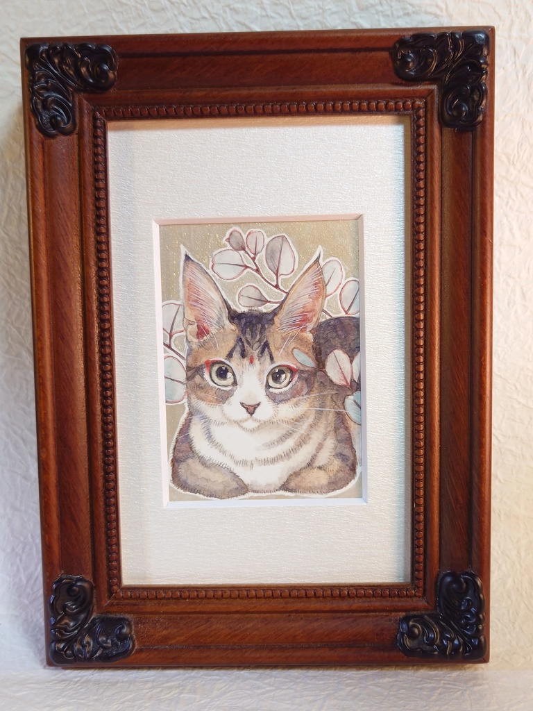 直筆ATC「きみを見つめる」